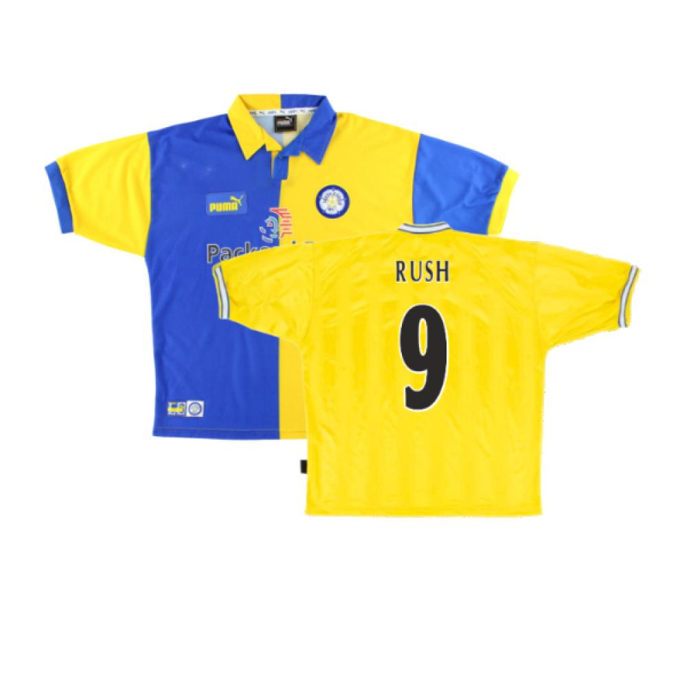 Leeds United 1997-99 Away Shirt (L) (Very Good) (Rush 9) Leeds United 1997-99 Away Shirt (L) (Very Good) (Rush 9)