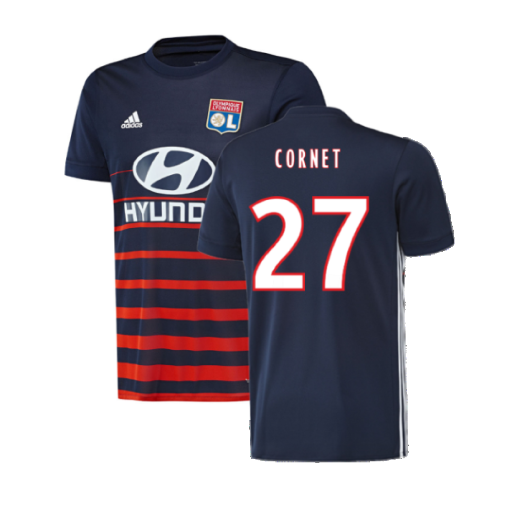 Lyon 2017-18 Away Shirt ((Excellent) L) (Cornet 27) Lyon 2017-18 Away Shirt ((Excellent) L) (Cornet 27)