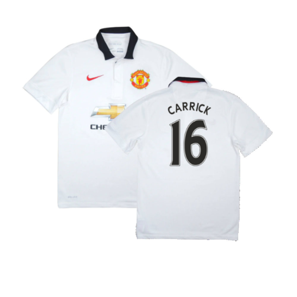 Manchester United 2014-15 Away Shirt (Very Good) (Carrick 16) Manchester United 2014-15 Away Shirt (Very Good) (Carrick 16)