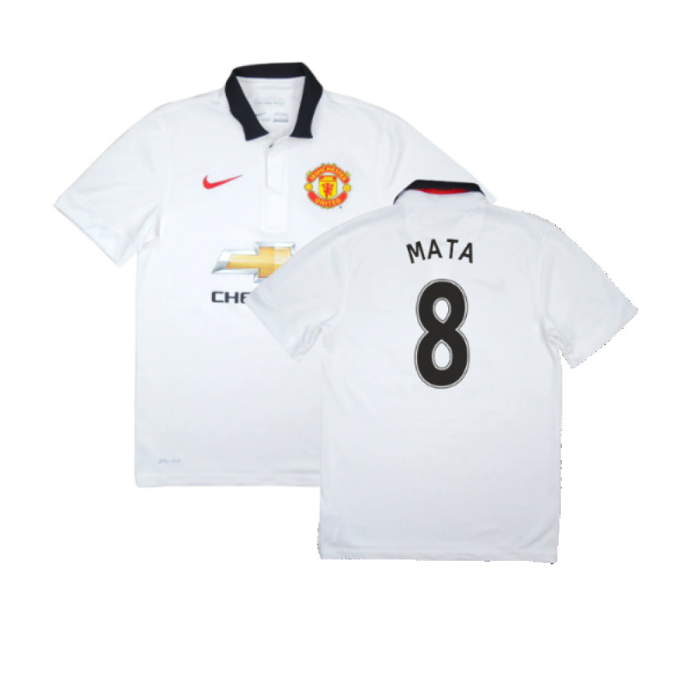 Manchester United 2014-15 Away Shirt (Very Good) (Mata 8) Manchester United 2014-15 Away Shirt (Very Good) (Mata 8)