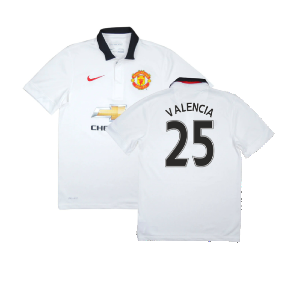 Manchester United 2014-15 Away Shirt (Very Good) (Valencia 25) Manchester United 2014-15 Away Shirt (Very Good) (Valencia 25)