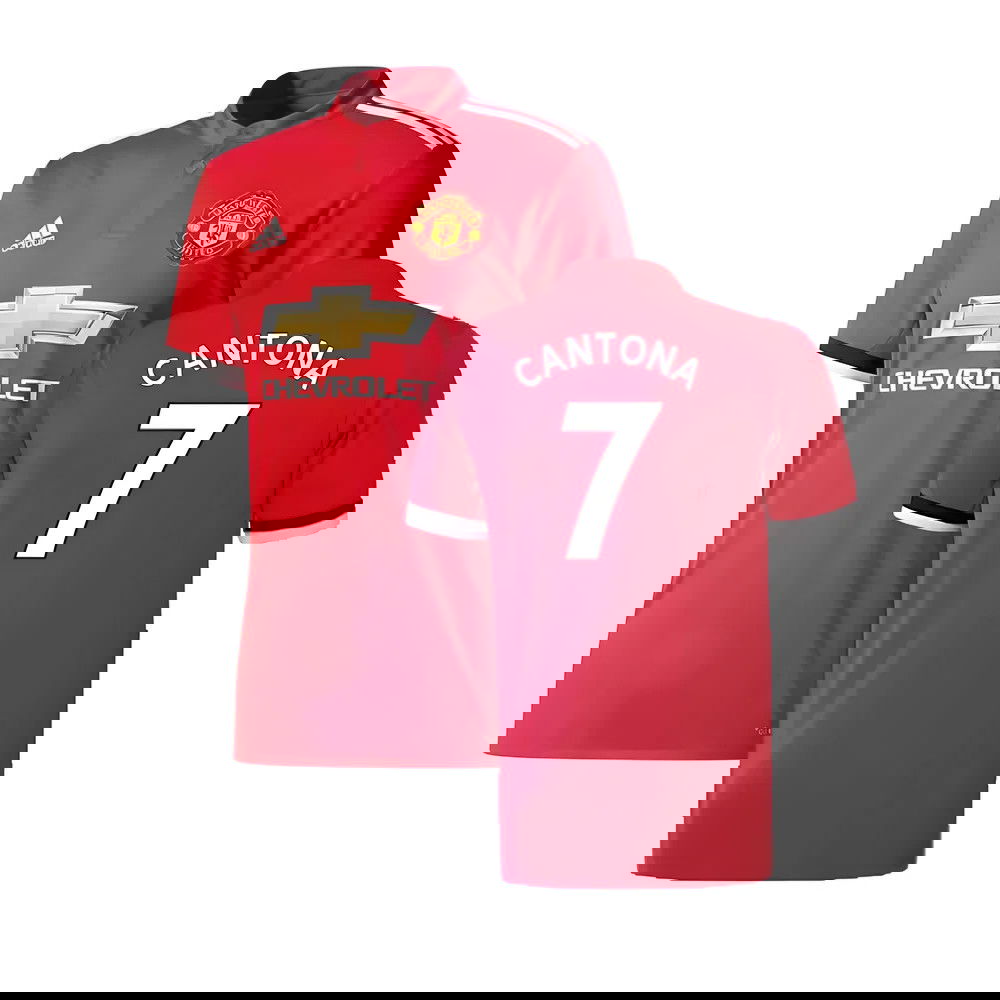 Manchester United 2017-18 Home Shirt ((Excellent) 4-5 Year) (Cantona 7) Manchester United 2017-18 Home Shirt ((Excellent) 4-5 Year) (Cantona 7)