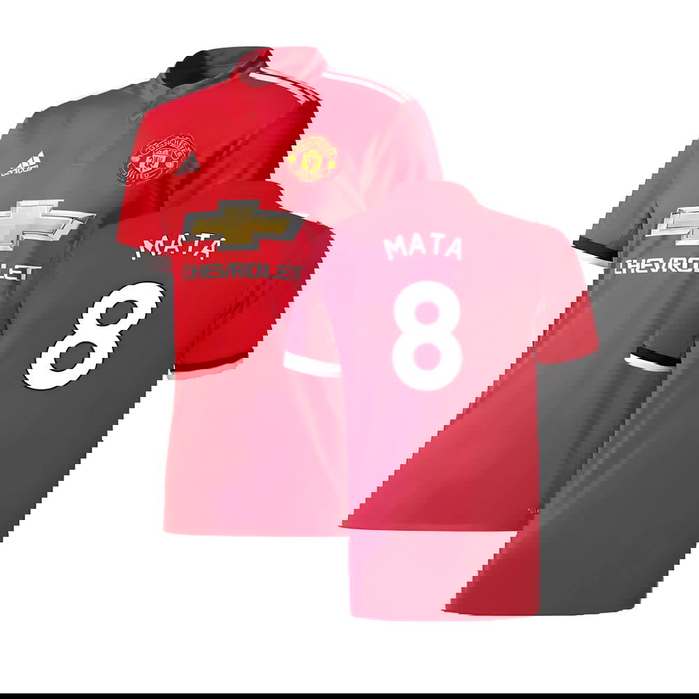 Manchester United 2017-18 Home Shirt ((Excellent) 4-5 Year) (Mata 8) Manchester United 2017-18 Home Shirt ((Excellent) 4-5 Year) (Mata 8)