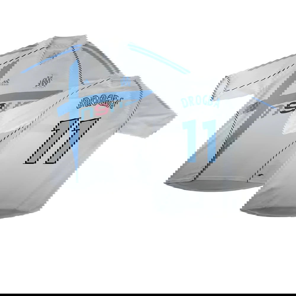 Marseille 2004-05 Home Shirt ((Excellent) L) (DROGBA 11) Marseille 2004-05 Home Shirt ((Excellent) L) (DROGBA 11)