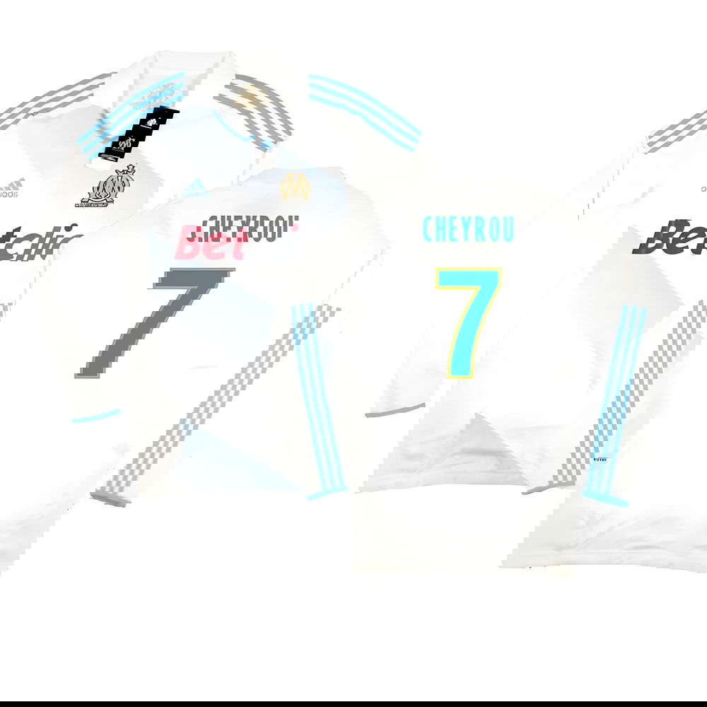 Marseille 2011-12 Player Spec Long Sleeve Home Shirt ((Excellent) L) (Cheyrou 7) Marseille 2011-12 Player Spec Long Sleeve Home Shirt ((Excellent) L) (Cheyrou 7)