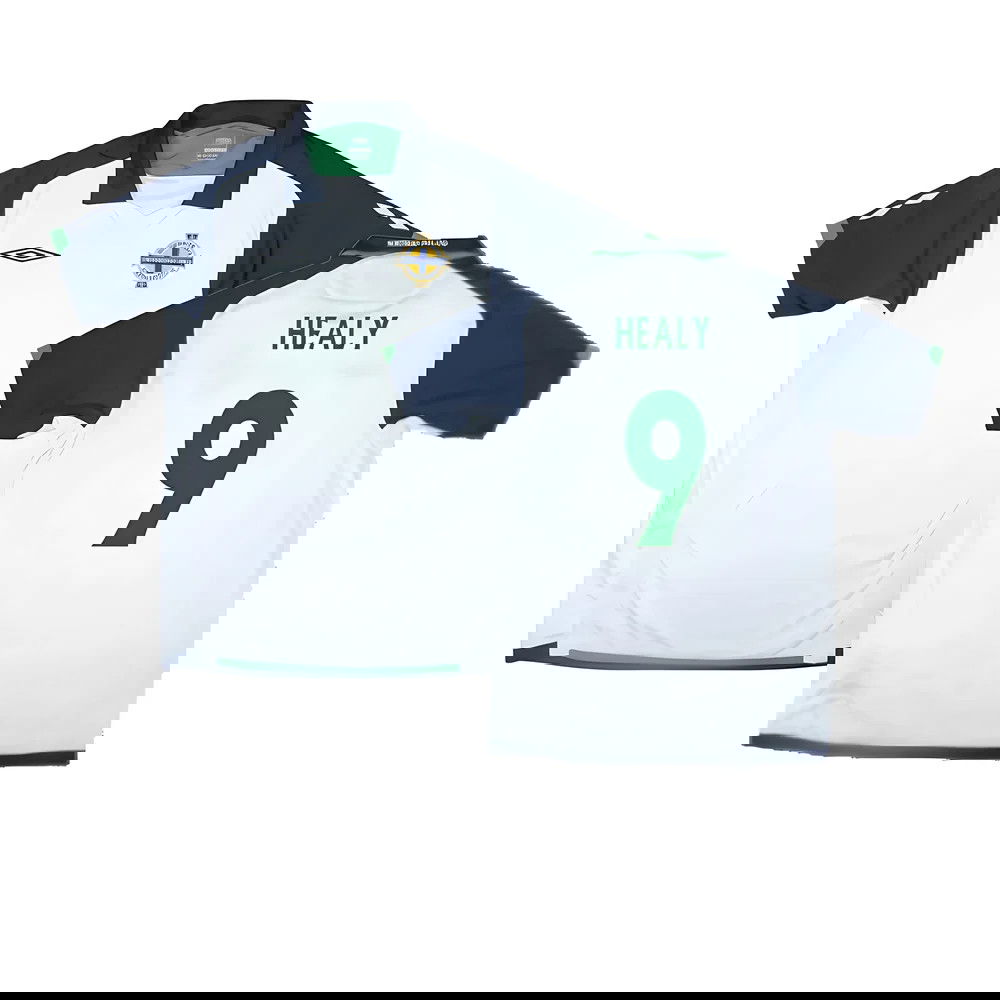 Northern Ireland 2009-10 Away Shirt ((Very Good) XL) (Healy 9) Northern Ireland 2009-10 Away Shirt ((Very Good) XL) (Healy 9)