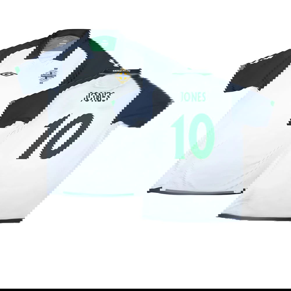 Northern Ireland 2009-10 Away Shirt ((Very Good) XL) (Jones 10) Northern Ireland 2009-10 Away Shirt ((Very Good) XL) (Jones 10)