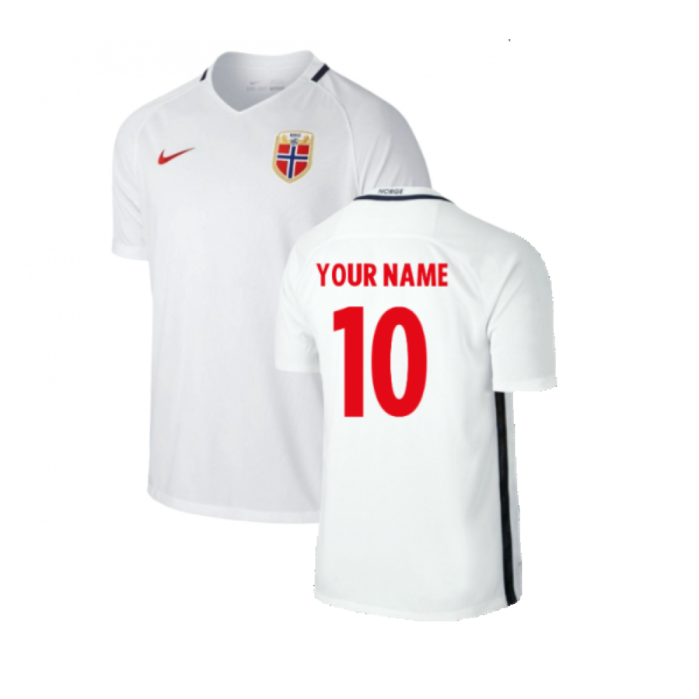 Norway 2016-17 Away Shirt ((Good) S) (Your Name) Norway 2016-17 Away Shirt ((Good) S) (Your Name)