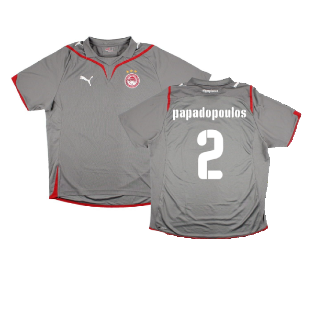 Olympiakos 2009-10 Third Shirt ((Very Good) L) (Papadopoulos 2) Olympiakos 2009-10 Third Shirt ((Very Good) L) (Papadopoulos 2)