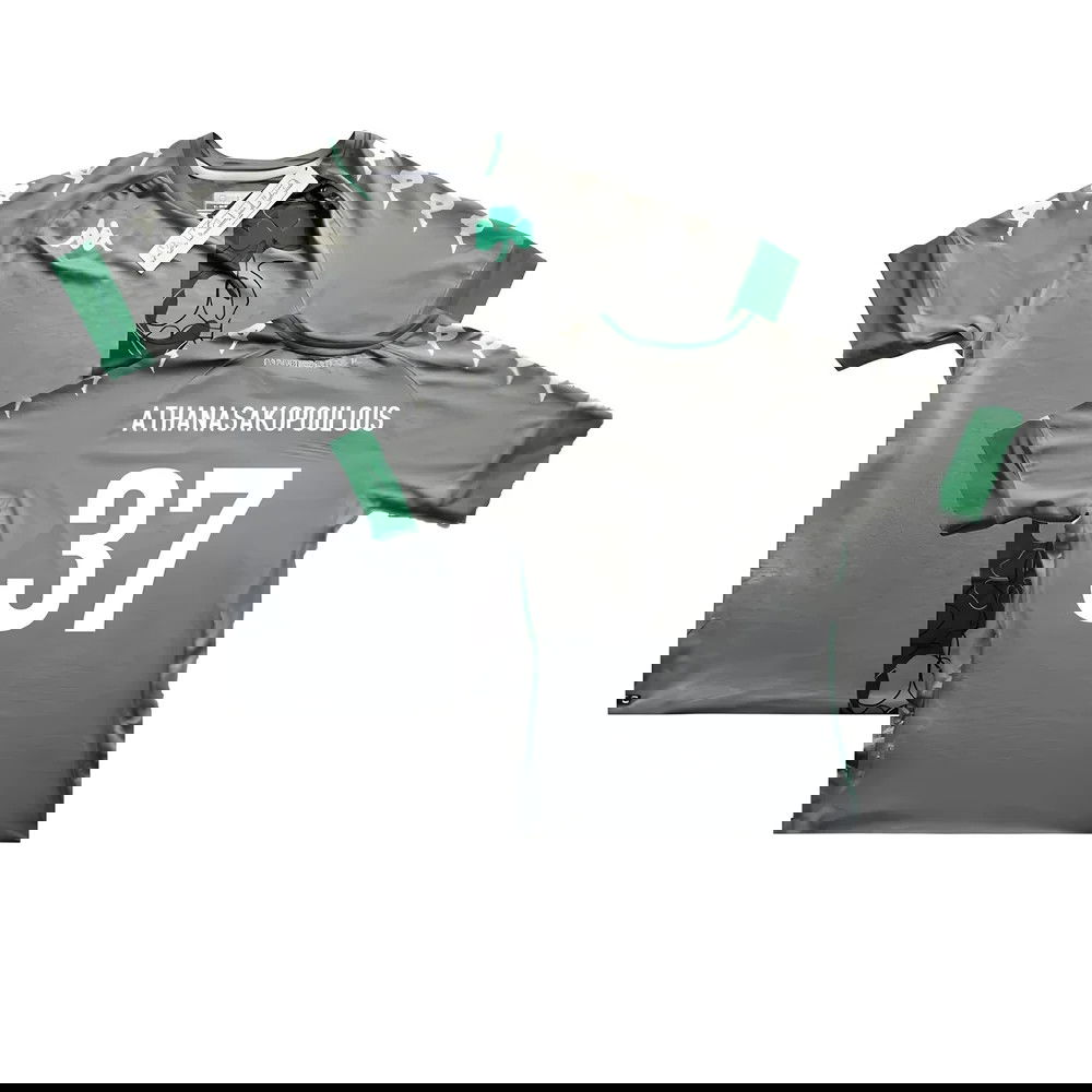 Panathinaikos 2020-21 Third Shirt (Sponsorless) ((Very Good) L) (Athanasakopoulous 37) Panathinaikos 2020-21 Third Shirt (Sponsorless) ((Very Good) L) (Athanasakopoulous 37)