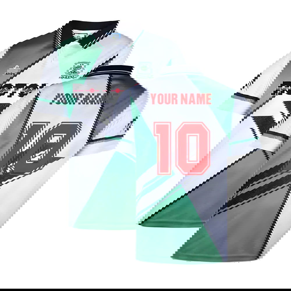 Plymouth Argyle 1996 Admiral Retro Shirt (Your Name) Plymouth Argyle 1996 Admiral Retro Shirt (Your Name)