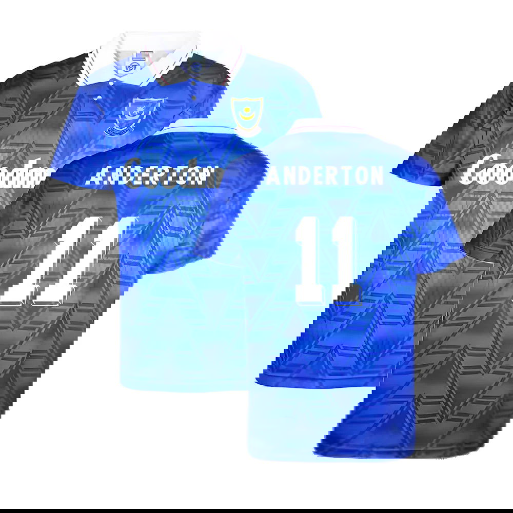 Portsmouth 1992 FA Cup Semi Final Shirt (Anderton 11) Portsmouth 1992 FA Cup Semi Final Shirt (Anderton 11)
