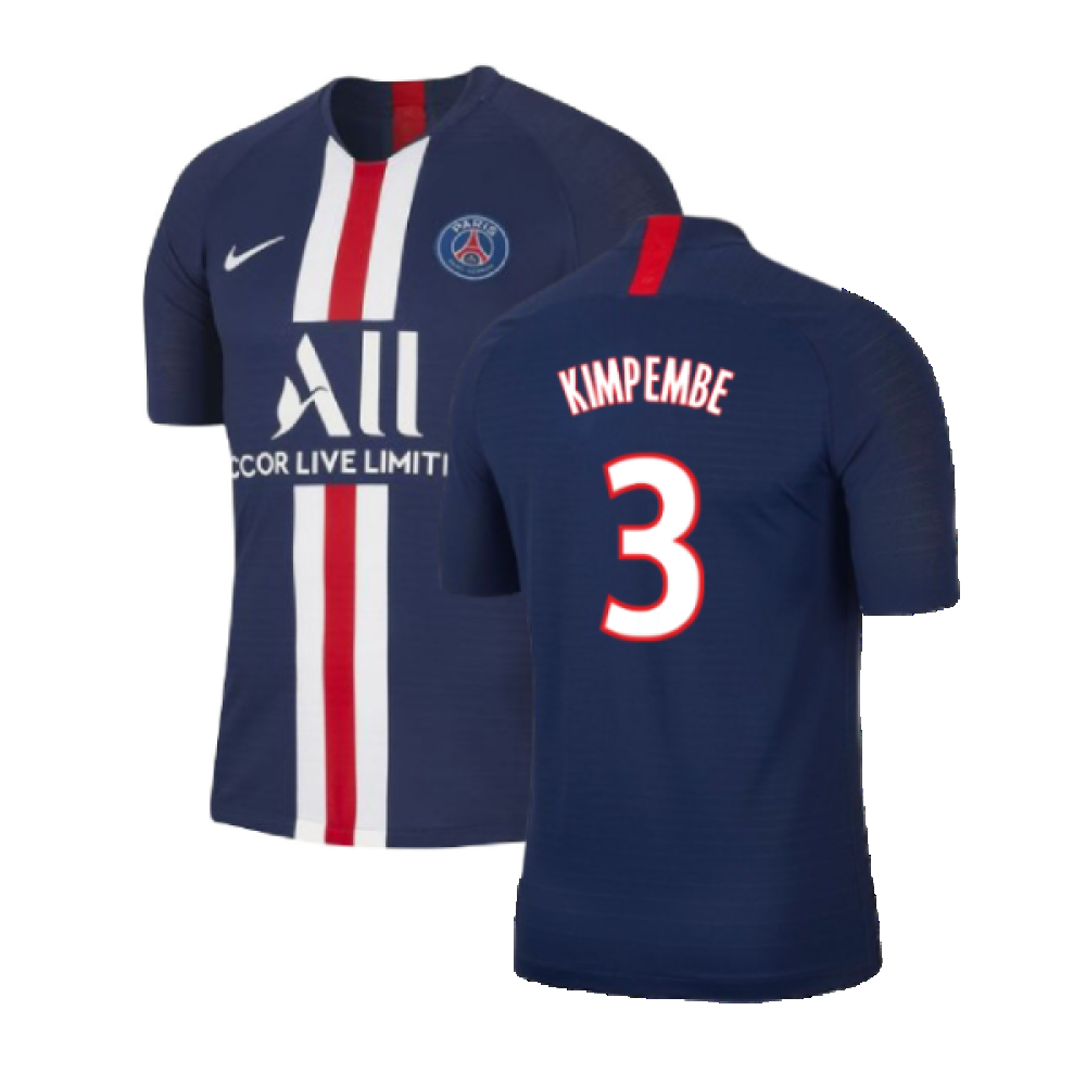 PSG 2019-20 Home Nike Vaporknit Shirt ((Mint) S) (KIMPEMBE 3) PSG 2019-20 Home Nike Vaporknit Shirt ((Mint) S) (KIMPEMBE 3)