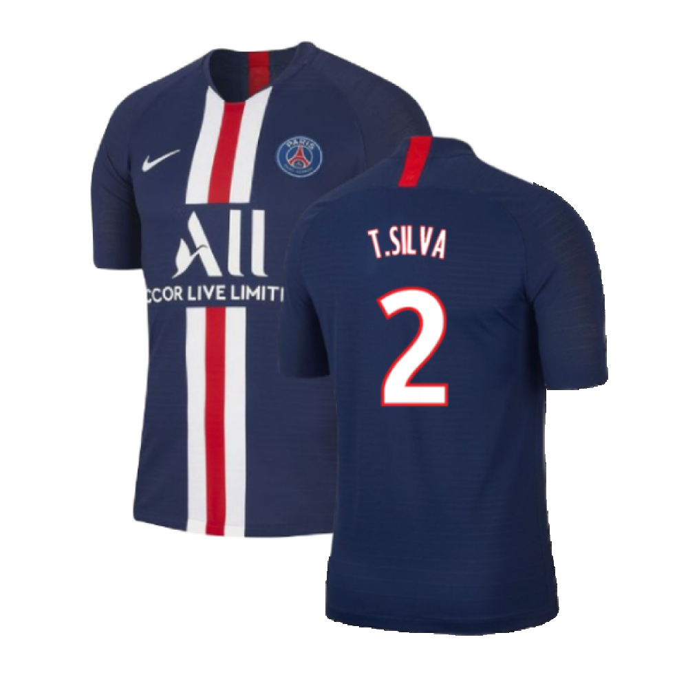 PSG 2019-20 Home Nike Vaporknit Shirt ((Mint) S) (T.SILVA 2) PSG 2019-20 Home Nike Vaporknit Shirt ((Mint) S) (T.SILVA 2)