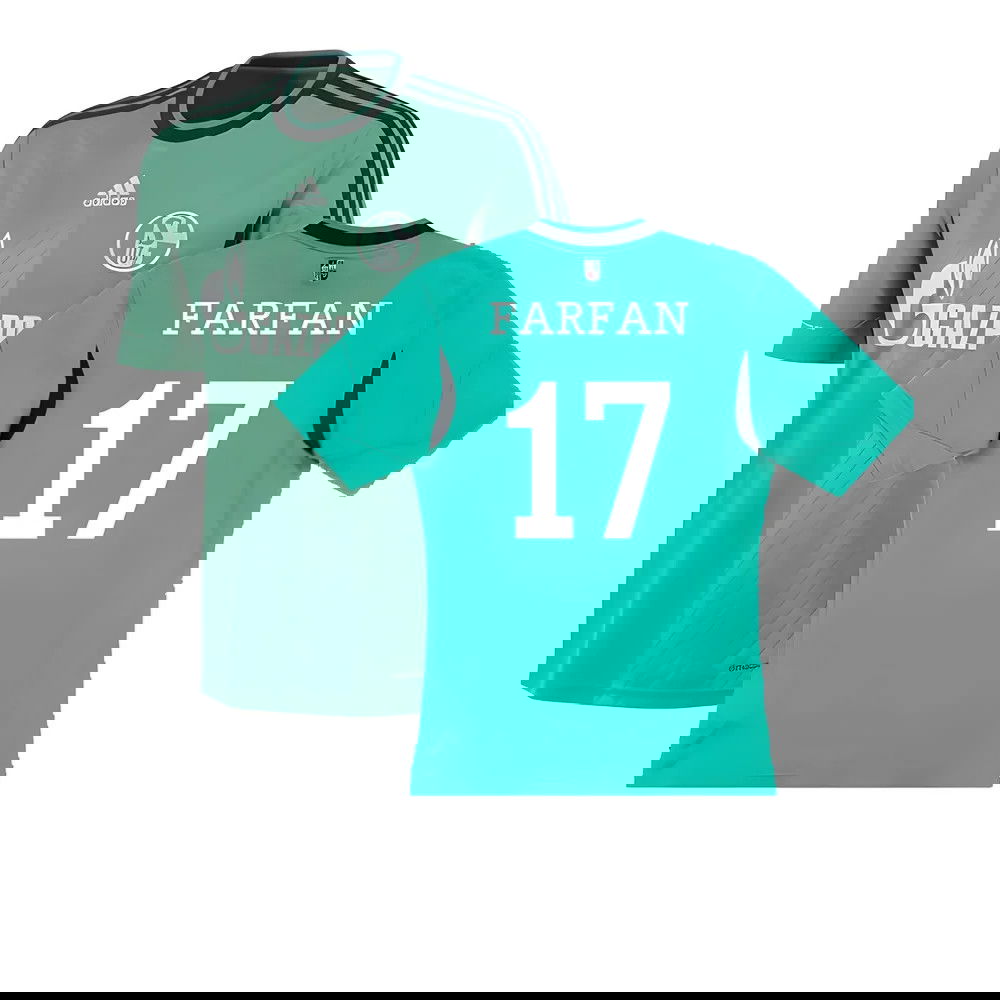 Schalke 2013-15 Third Shirt ((Excellent) M) (Farfan 17) Schalke 2013-15 Third Shirt ((Excellent) M) (Farfan 17)