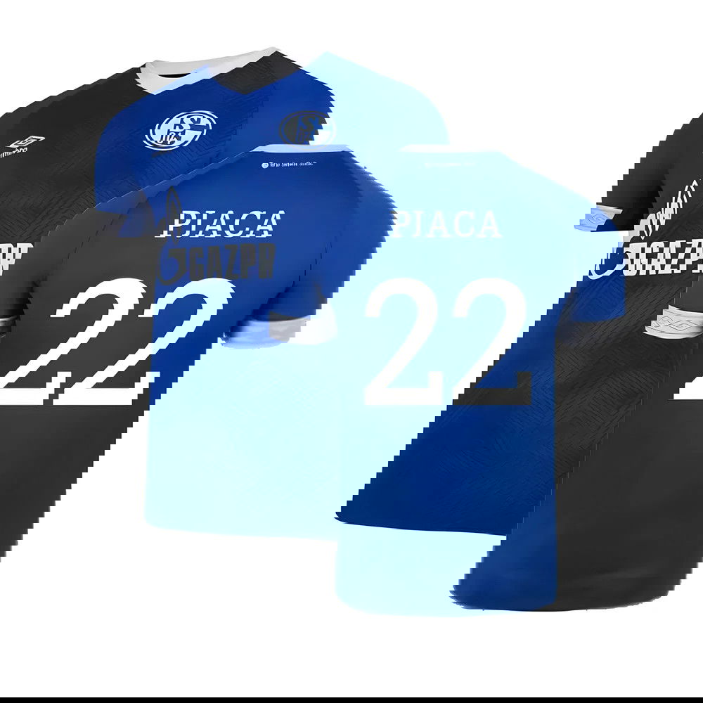 Schalke 2018-19 Home Shirt ((Mint) XXL) (Pjaca 22) Schalke 2018-19 Home Shirt ((Mint) XXL) (Pjaca 22)