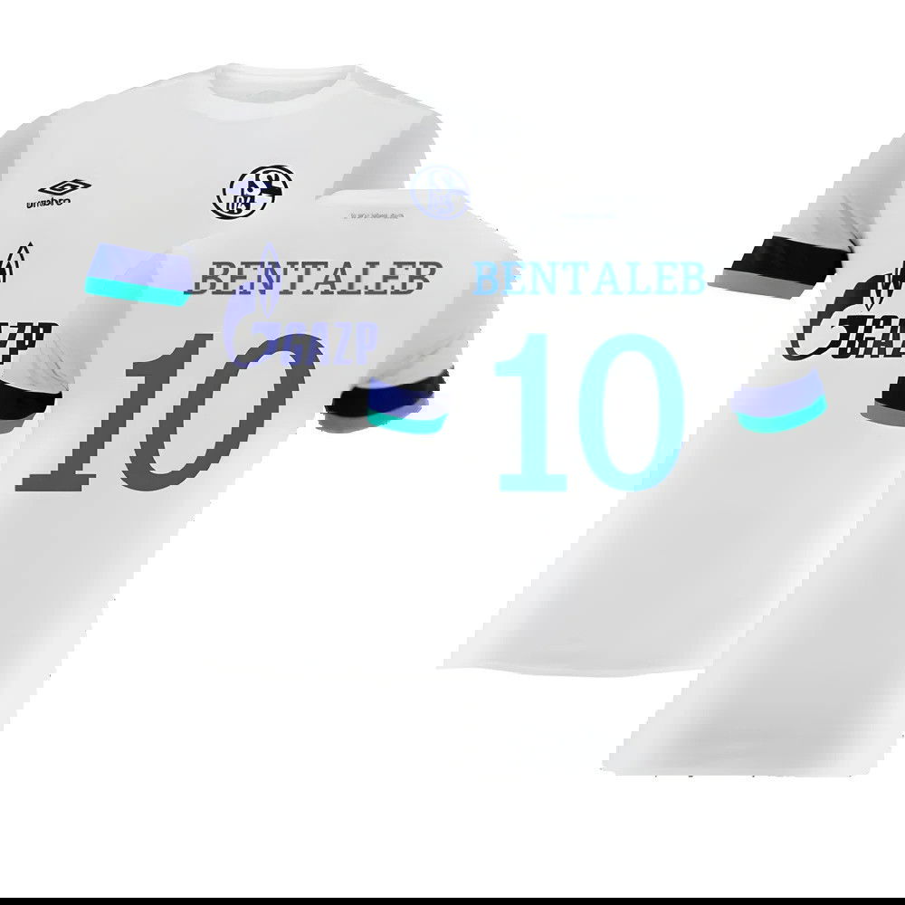 Schalke 2019-20 Away Shirt ((Mint) L) (BENTALEB 10) Schalke 2019-20 Away Shirt ((Mint) L) (BENTALEB 10)