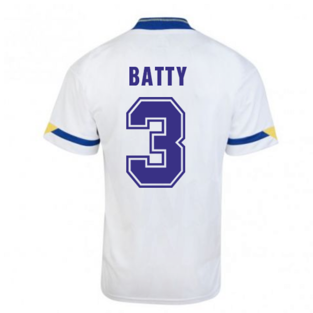 Score Draw Leeds United 1992 Home Shirt (Batty 4) Score Draw Leeds United 1992 Home Shirt (Batty 4)