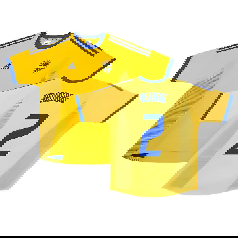 Sweden 2002-03 Home Shirt ((Very Good) S) (Mellberg 2) Sweden 2002-03 Home Shirt ((Very Good) S) (Mellberg 2)