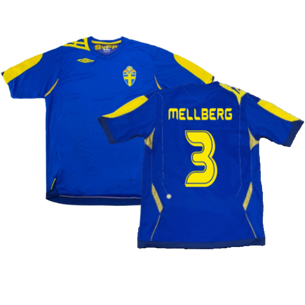 Sweden 2006-08 Away (S) (Excellent) (Mellberg 3) Sweden 2006-08 Away (S) (Excellent) (Mellberg 3)