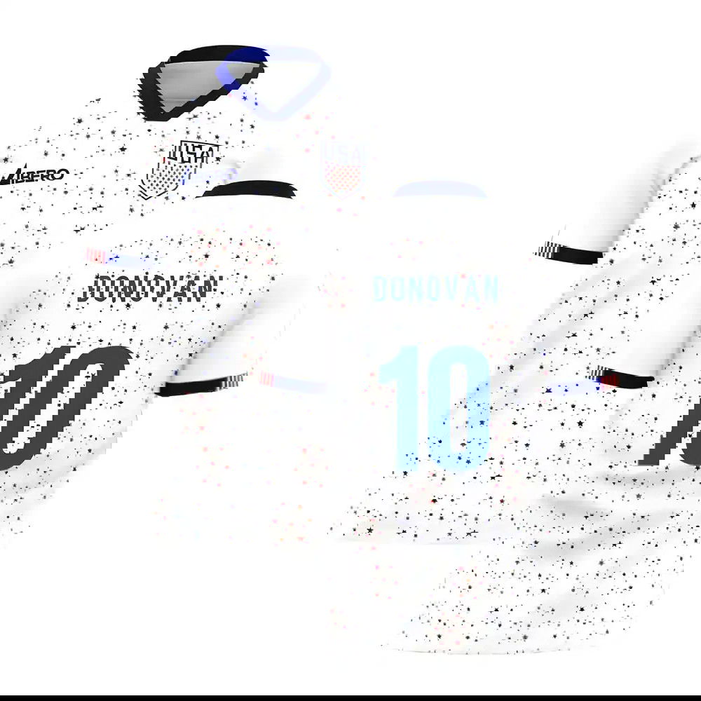 United States 2023-2024 Home Concept Football Kit (Libero) (DONOVAN 10) United States 2023-2024 Home Concept Football Kit (Libero) (DONOVAN 10)