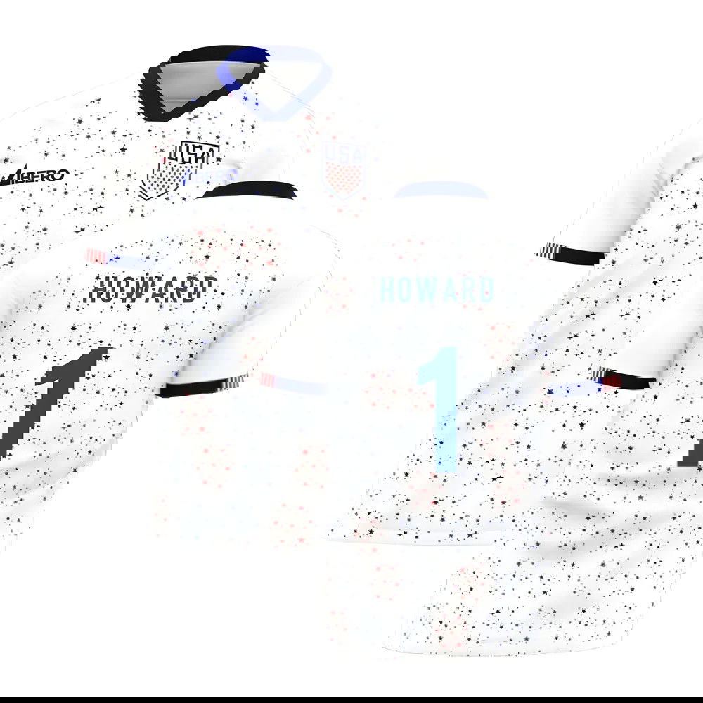 United States 2023-2024 Home Concept Football Kit (Libero) (HOWARD 1) United States 2023-2024 Home Concept Football Kit (Libero) (HOWARD 1)