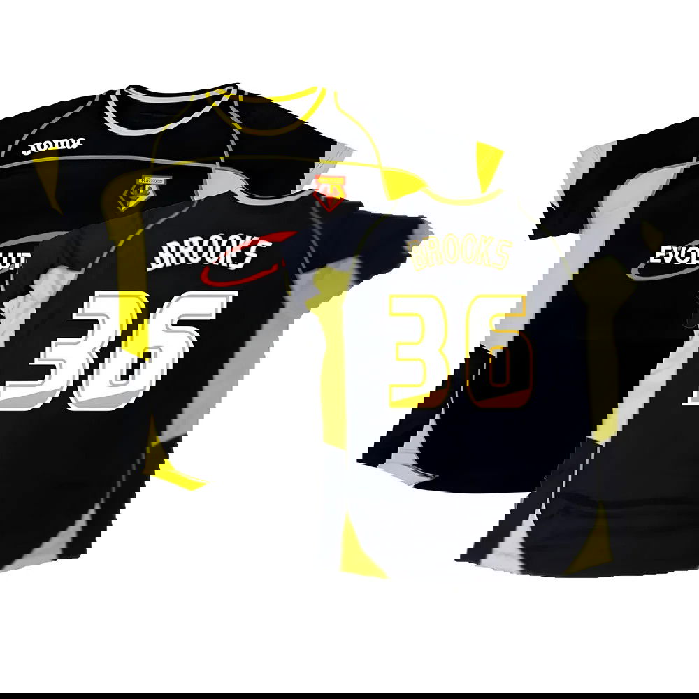 Watford 2009-10 Away Shirt ((Excellent) M) (Brooks 36) Watford 2009-10 Away Shirt ((Excellent) M) (Brooks 36)