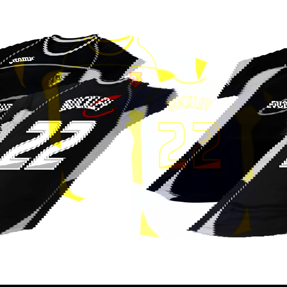 Watford 2009-10 Away Shirt ((Excellent) M) (Buckley 22) Watford 2009-10 Away Shirt ((Excellent) M) (Buckley 22)