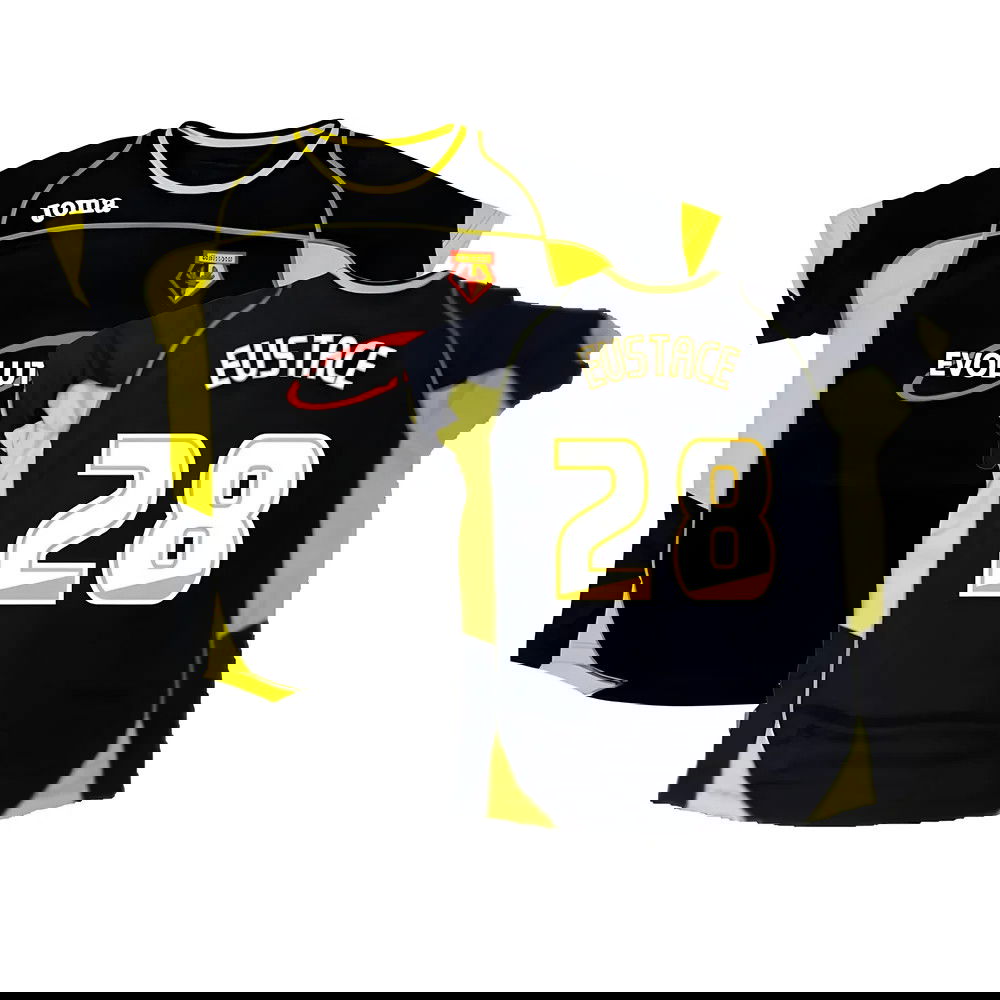 Watford 2009-10 Away Shirt ((Excellent) M) (Eustace 28) Watford 2009-10 Away Shirt ((Excellent) M) (Eustace 28)