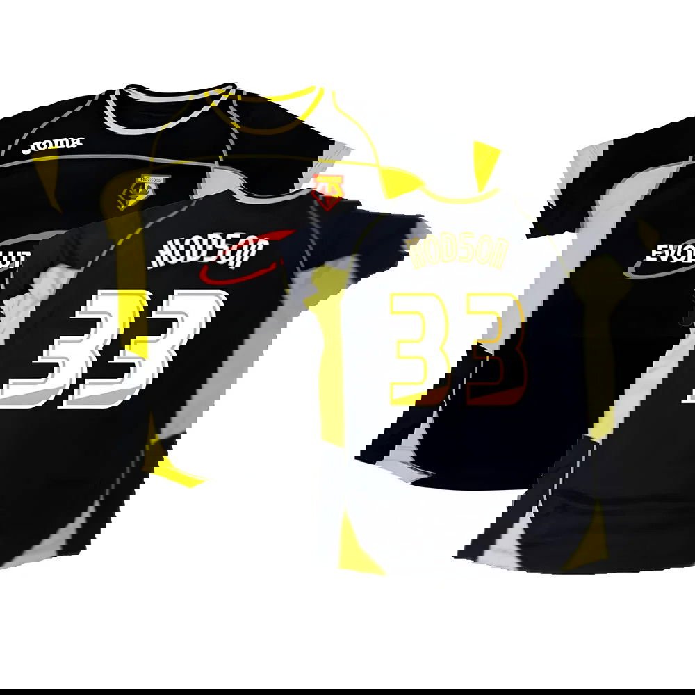 Watford 2009-10 Away Shirt ((Excellent) M) (Hodson 33) Watford 2009-10 Away Shirt ((Excellent) M) (Hodson 33)