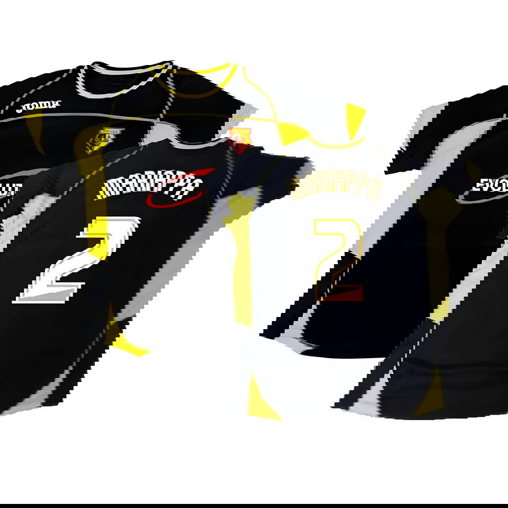 Watford 2009-10 Away Shirt ((Excellent) M) (Mariappa 2) Watford 2009-10 Away Shirt ((Excellent) M) (Mariappa 2)