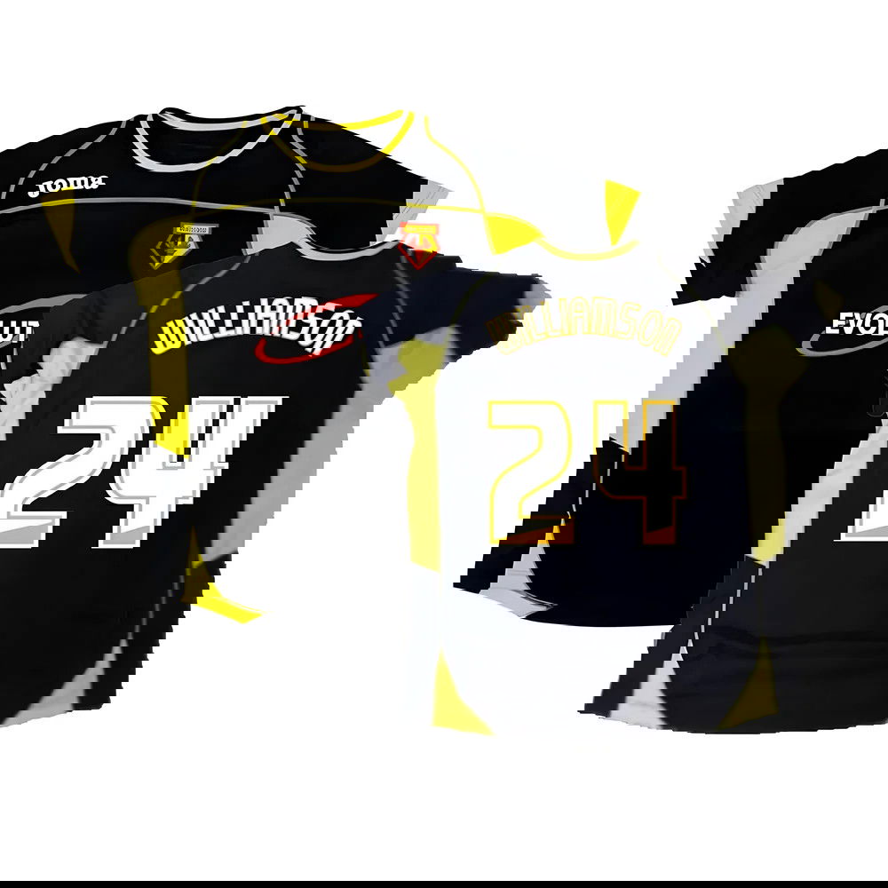 Watford 2009-10 Away Shirt ((Excellent) M) (Williamson 24) Watford 2009-10 Away Shirt ((Excellent) M) (Williamson 24)