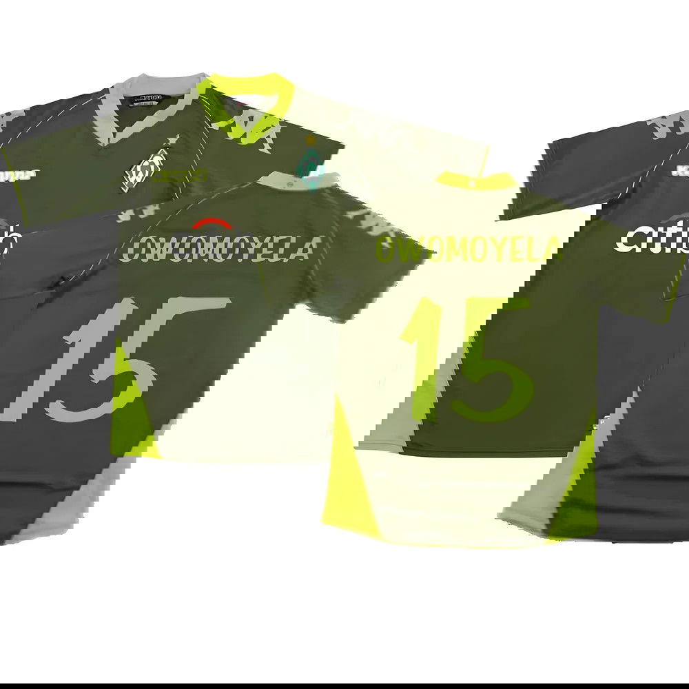 Werder Bremen 2007-08 Away Shirt (S) (Excellent) (Owomoyela 15) Werder Bremen 2007-08 Away Shirt (S) (Excellent) (Owomoyela 15)