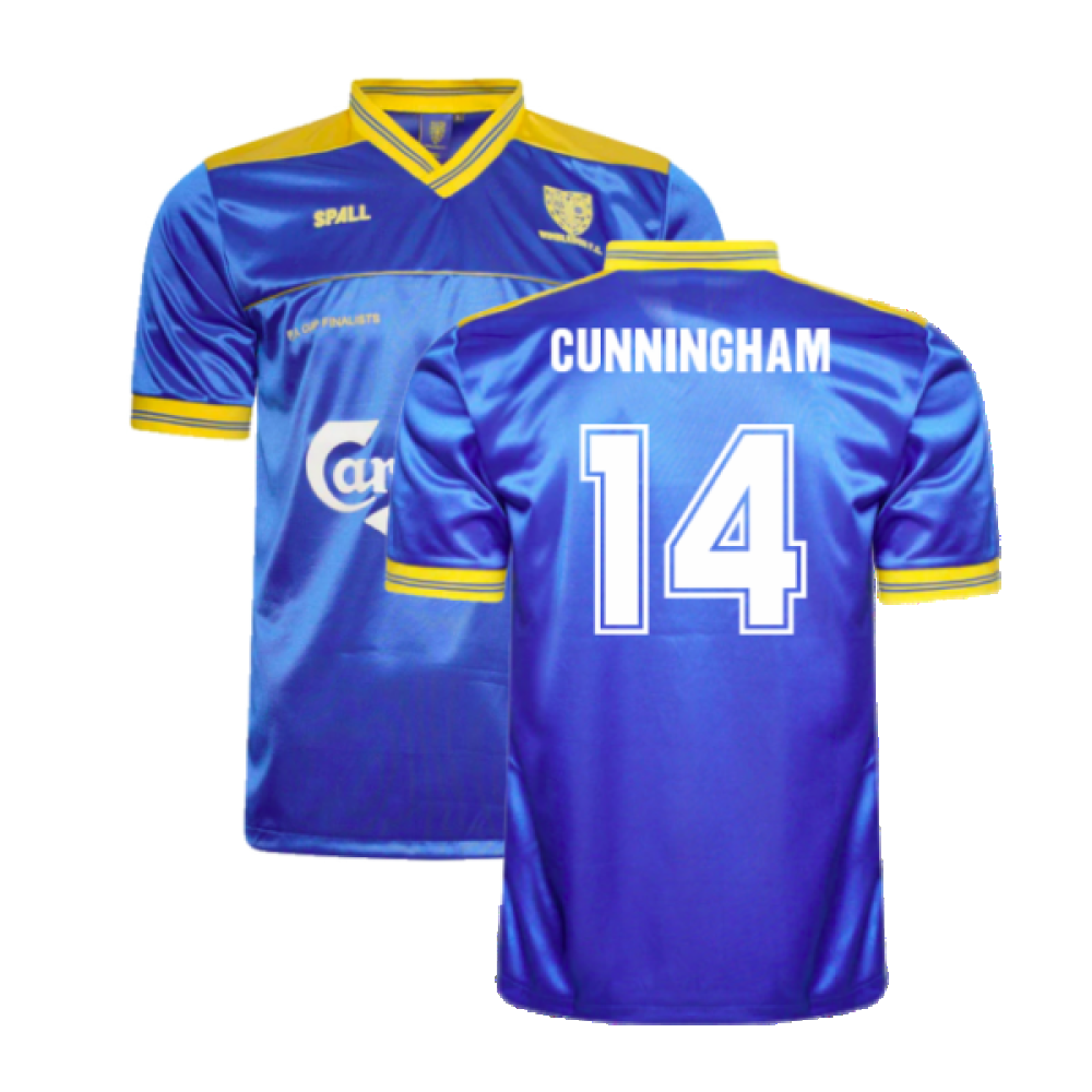 Wimbledon 1988 FA Cup Final Reissue Shirt (Cunningham 14) Wimbledon 1988 FA Cup Final Reissue Shirt (Cunningham 14)