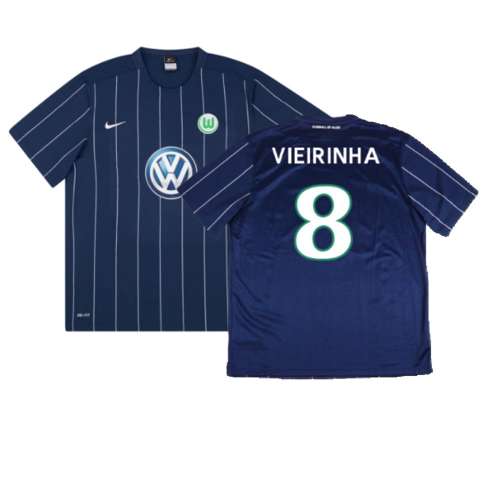 Wolfsburg 2016-17 Third Shirt ((Mint) L) (Vieirinha 8) Wolfsburg 2016-17 Third Shirt ((Mint) L) (Vieirinha 8)