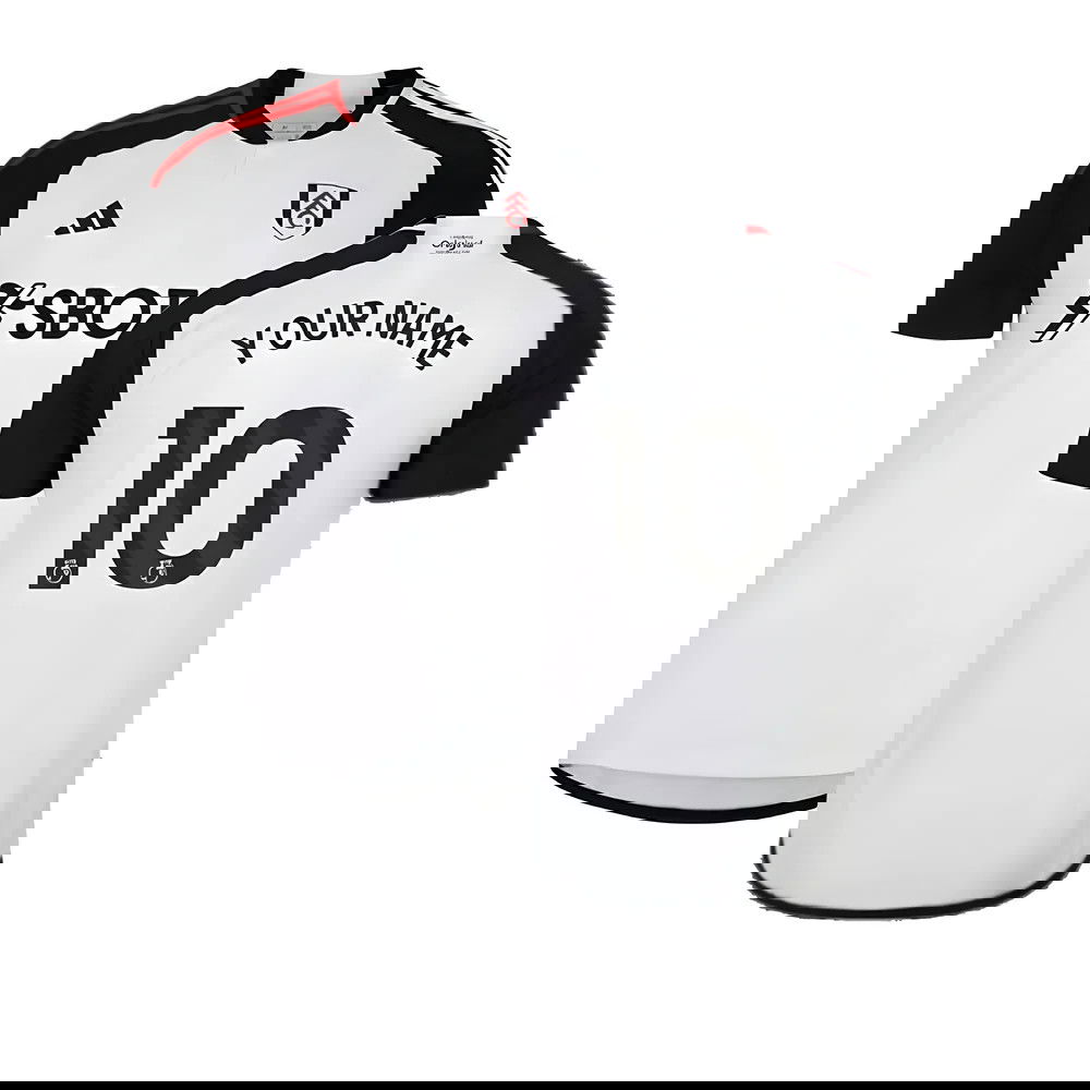 2023-2024 Fulham Home Shirt (Your Name) 2023-2024 Fulham Home Shirt (Your Name)