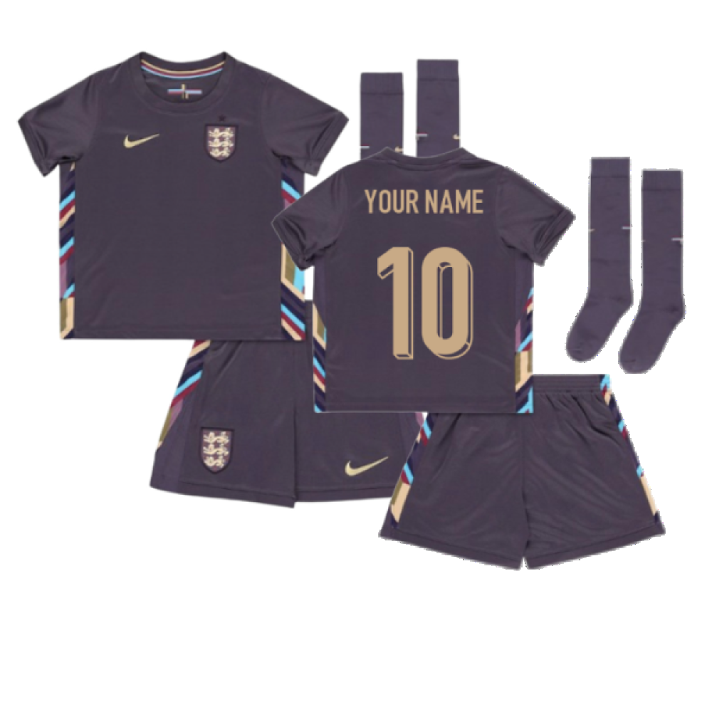 2024-2025 England Away Mini Kit (Your Name) 2024-2025 England Away Mini Kit (Your Name)