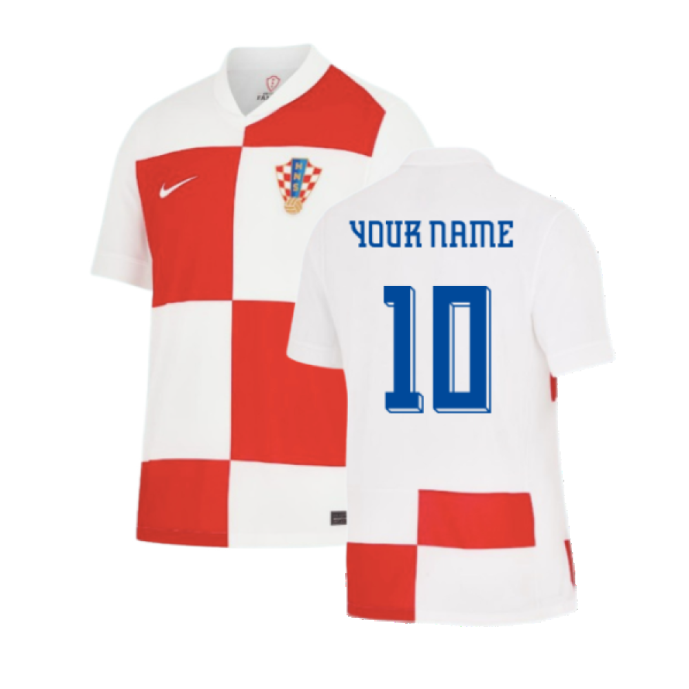 2024-2025 Croatia Home Shirt (Your Name) 2024-2025 Croatia Home Shirt (Your Name)