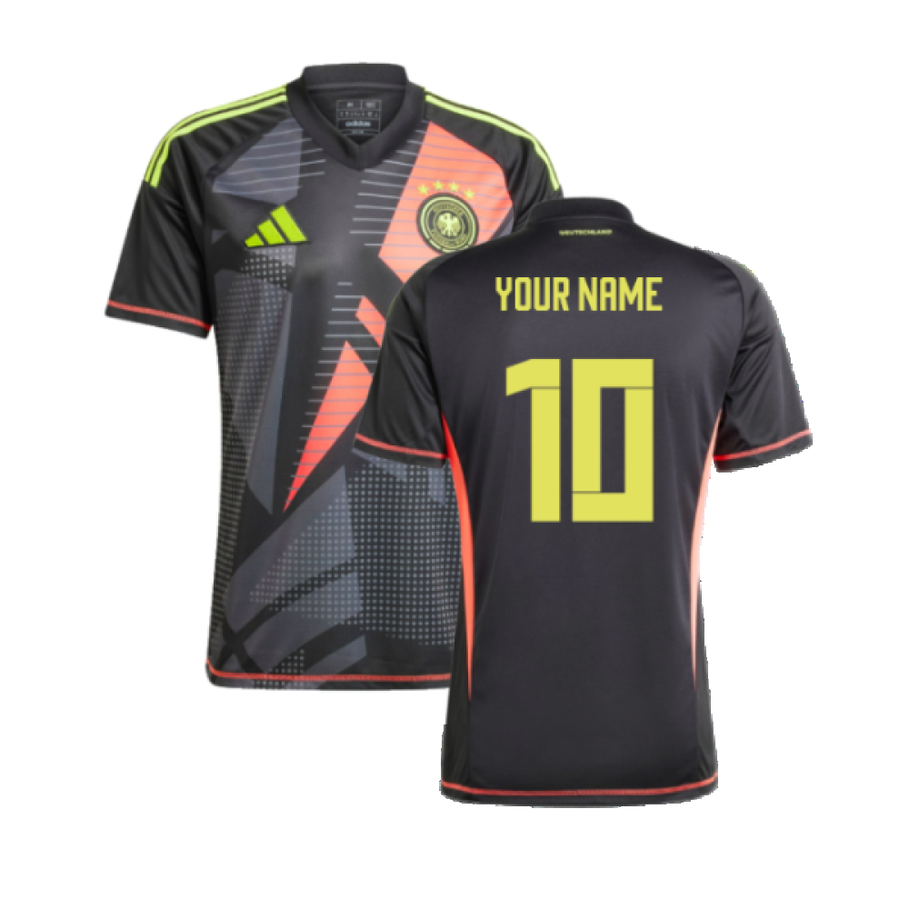 2024-2025 Germany Home Goalkeeper Shirt (Black) (Your Name) 2024-2025 Germany Home Goalkeeper Shirt (Black) (Your Name)