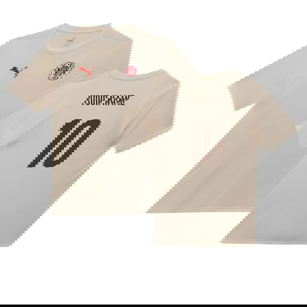 2024-2025 St Pauli Training Shirt (Sugared Almond) (Your Name) 2024-2025 St Pauli Training Shirt (Sugared Almond) (Your Name)
