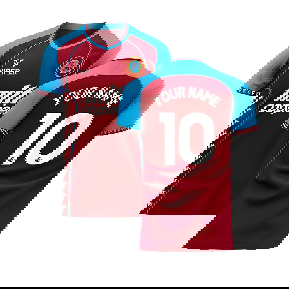 Villa 2024-2025 Home Concept Football Kit (Viper) (Your Name) Villa 2024-2025 Home Concept Football Kit (Viper) (Your Name)