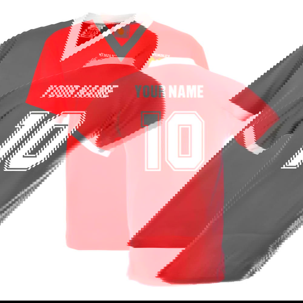 Manchester Reds 1958 FA Cup Final Retro Shirt (Your Name) Manchester Reds 1958 FA Cup Final Retro Shirt (Your Name)