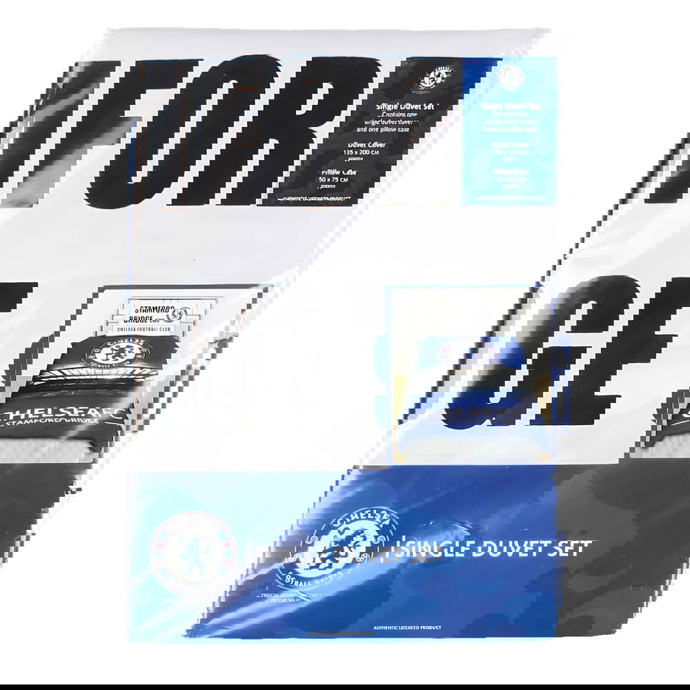 Chelsea Stamford Bridge Single Duvet Cover Chelsea Stamford Bridge Single Duvet Cover