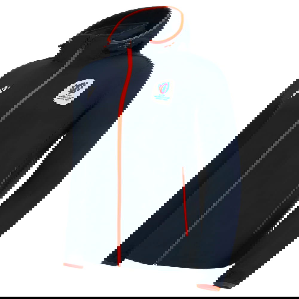 Macron RWC 2023 Rugby Softshell Jacket (Navy) Macron RWC 2023 Rugby Softshell Jacket (Navy)