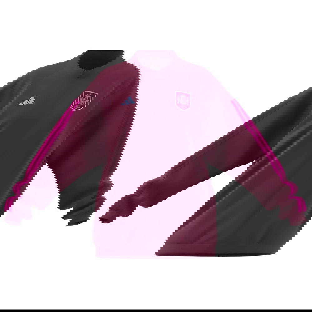 2023-2024 Spain Presentation Jacket (Maroon) - Ladies 2023-2024 Spain Presentation Jacket (Maroon) - Ladies