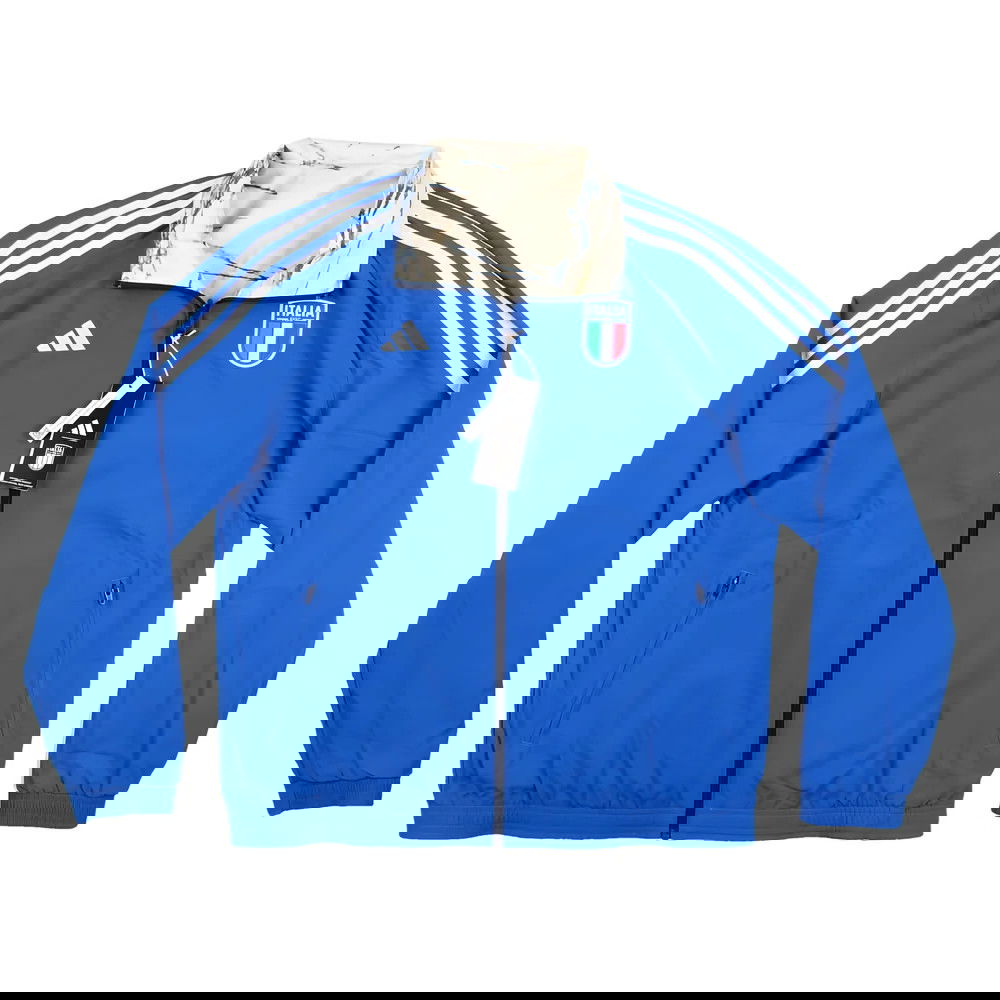 2023-2024 Italy Anthem Jacket (Blue) - Ladies 2023-2024 Italy Anthem Jacket (Blue) - Ladies