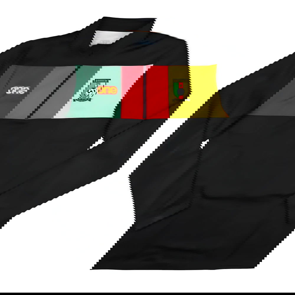 2023-2024 Cameroon Half Zip Training Top (Black) 2023-2024 Cameroon Half Zip Training Top (Black)