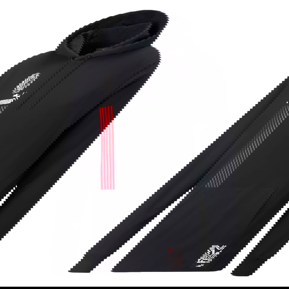 2023-2024 AC Milan FtblCulture Hoody (Black) 2023-2024 AC Milan FtblCulture Hoody (Black)