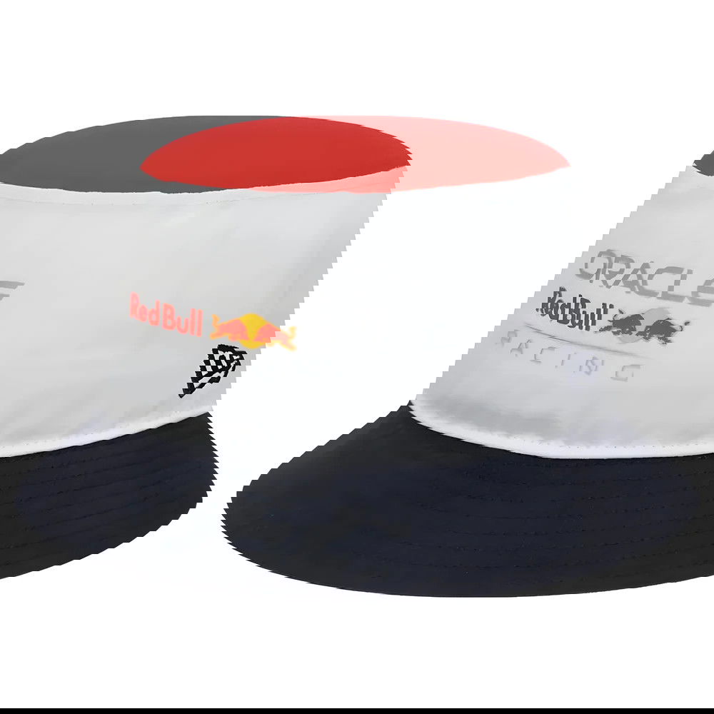 2023 Red Bull Racing White Bucket Hat 2023 Red Bull Racing White Bucket Hat