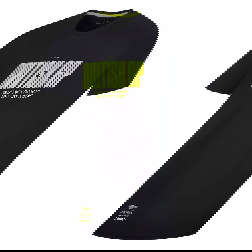 2023 Aston Martin Ltd Ed GB T-Shirt (Black) 2023 Aston Martin Ltd Ed GB T-Shirt (Black)